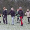 A group of women Nordic walking in cool weather. Photo credit Malcolm jarvis on Wikimedia.